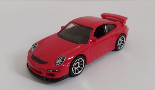 Porsche 911 GT3 2007 - Escala 1/64 Matchbox 