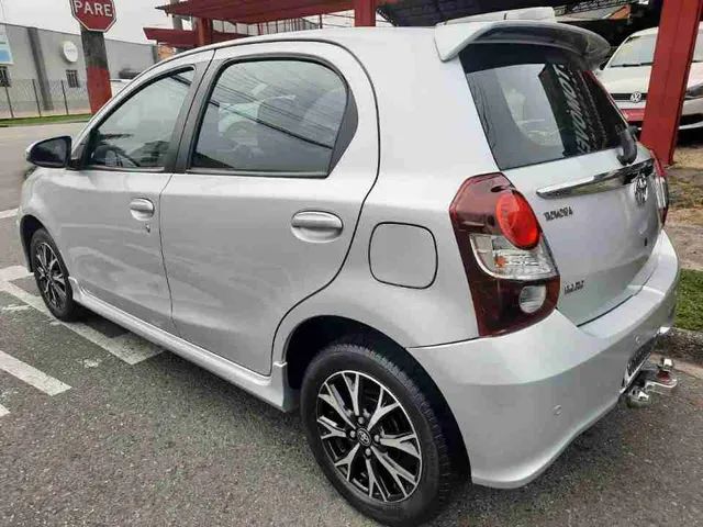 Etios Platinum 1.5, flex, automático,  ano 2016/2017, completo,  air bag, freio abs, rodas - Foto 7