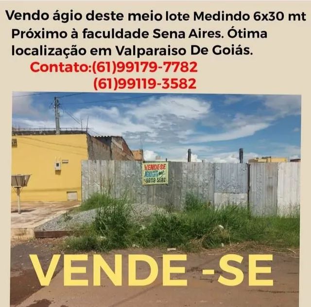 Captação de Terreno a venda na Rua 24 (Quadras 39 e 40), Jardim Ceu Azul, Valparaíso de Goiás, GO