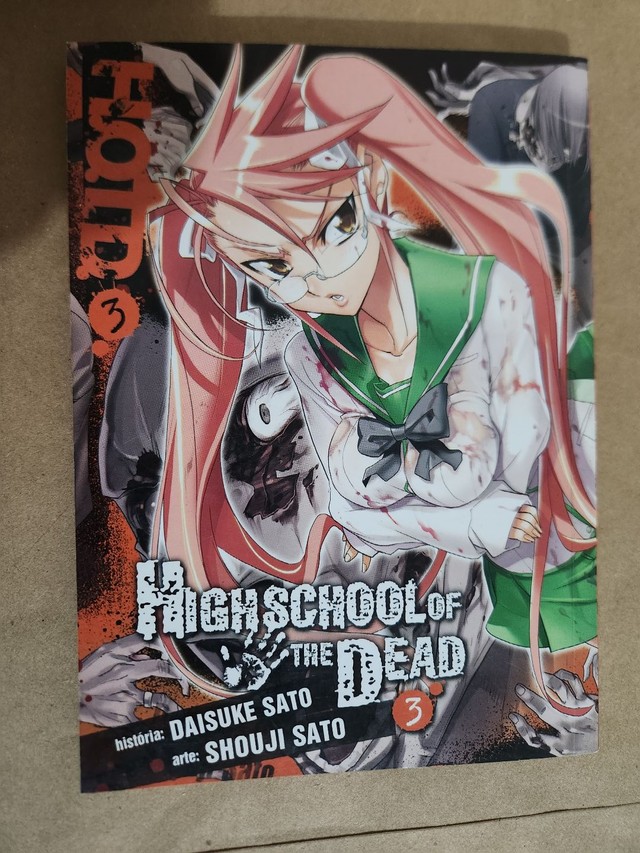 mangá High school of the dead vol 5