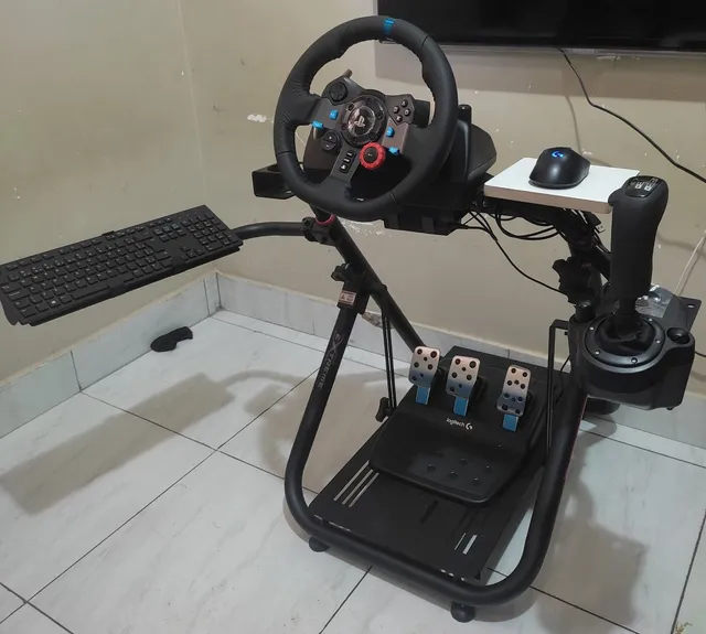 Veloce V2 Cockpit Suporte Simulador Para Volante G29 G27 Ps4