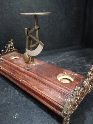 Balança antiga de correio  - Foto 4