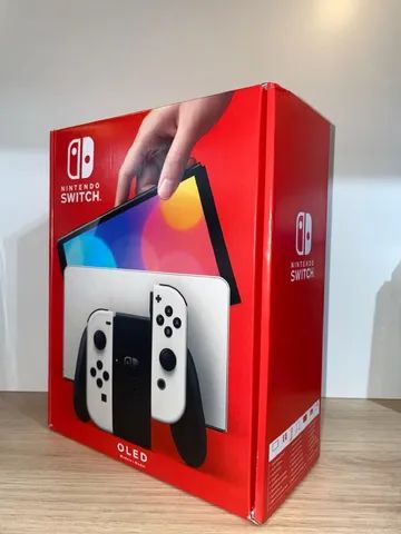 Nintendo Switch Oled 64gb + 512gb Desbloqueado 30 Jogos