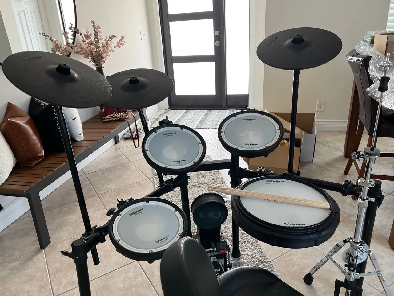 Bateria Eletrônica Roland TD-17 kvx s