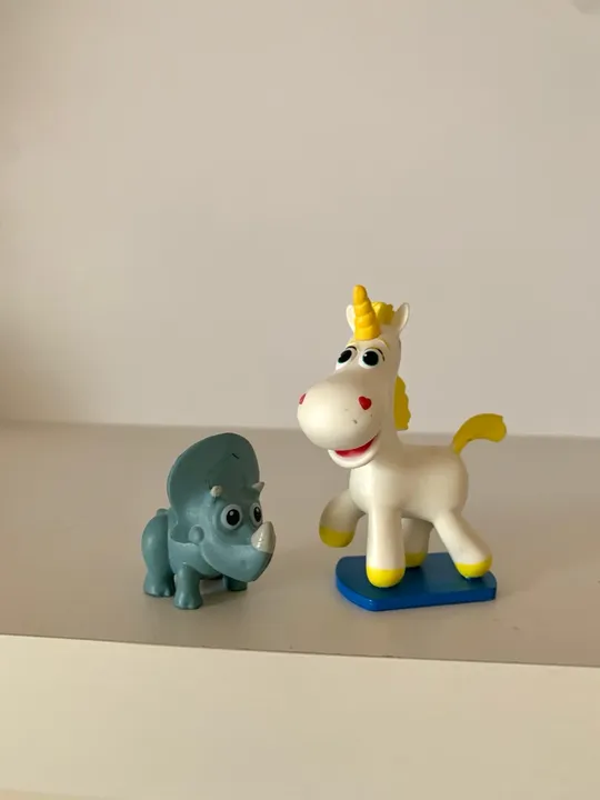Toy Story trixie e botão de ouro miniatura