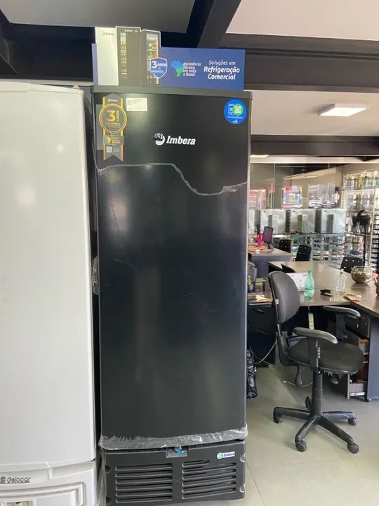 FREEZER VERTICAL TRIPLA AÇÃO PORTA SÓLIDA EVZ21 - IMBERA