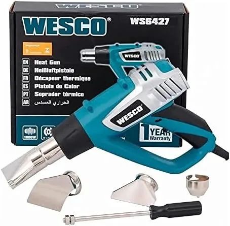 Soprador Térmico 2000W com 5 Acessórios 