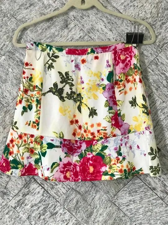 Saia Evasê Floral - Foto 2