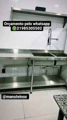 Tanque inox industrial cozinhas restaurante  - Foto 4
