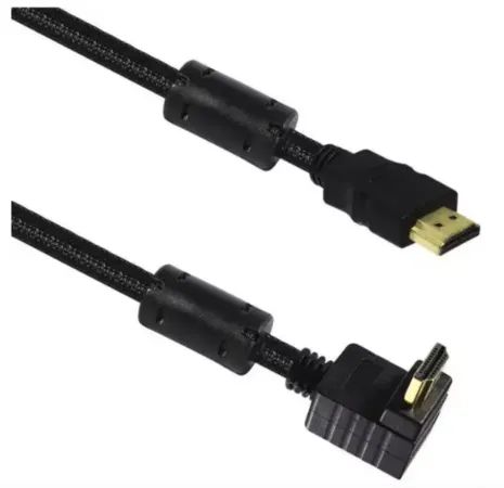 Cabo HDMI 90 º em L