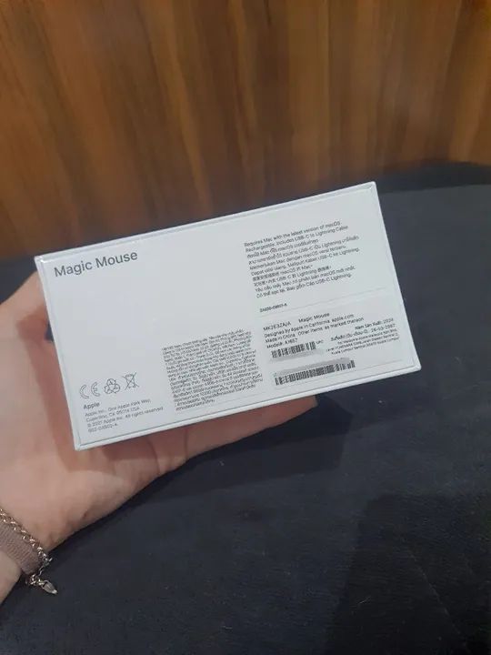  Magic Mouse USB-C lacrado com garantia Apple - Foto 4