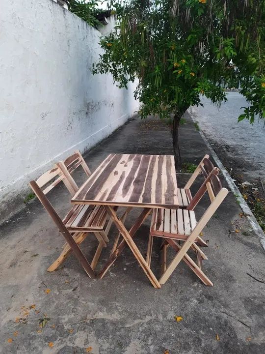 Mesas dobráveis 1,20x0,70 NOVOS  - Foto 2