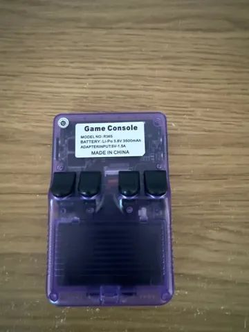 Videogame portátil R36S Novo! Original (2 chips de ram, comprado início 2024, Não é Clone) - Foto 3