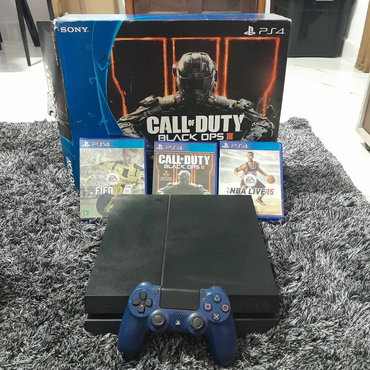 Playstation 4 com jogos