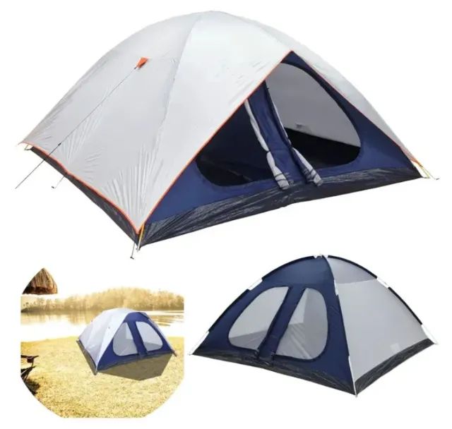 Barraca de Camping NTK Dome 8 Coluna d'água de 1800mm -Nova-