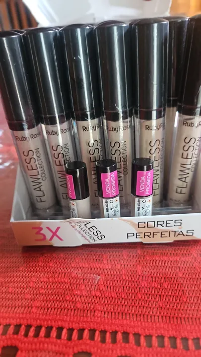 Base Líquida Ruby Rose Flawless Collection, 3 Cores