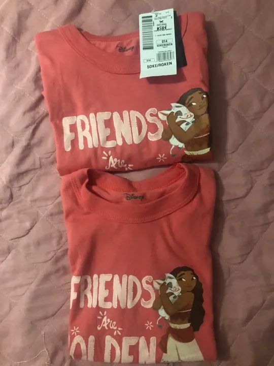 Blusas Hering Moana Tal Mãe Tal Filhas Iguais Rosa - Foto 2