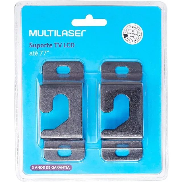 Suporte Universal Fixo Multilaser para TV de 14" até 77" - (NOVO) - Foto 4
