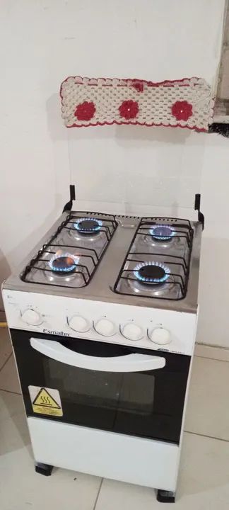 FOGÃO ESMALTEC BALI SEMINOVO. ENTREGO - Foto 5