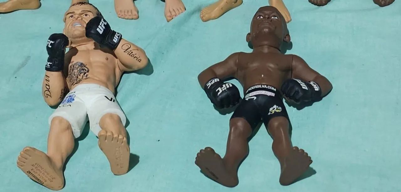 FIGURA AÇÃO UFC spider man Vitor Belfort IMPRESSIONANTE OS DETALHES COMPLETE SUA COLEÇÃO - Foto 4