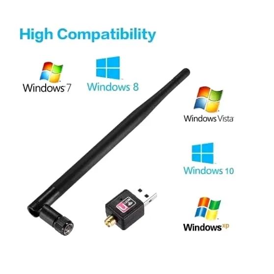Antena Wi-fi Adaptador Wireless 1800mb/s Usb Pc Notebook - Foto 2