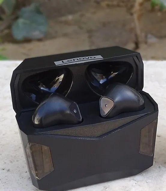 Fone Gamer Bluetooth Lenovo GM5 Preto Thinkplus Live Pods Original Novo Na Caixa Lacrado - Foto 4