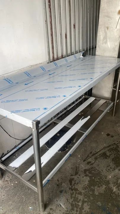 Bancada inox premium