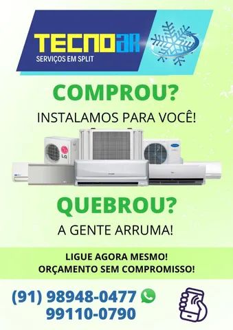 Limpamos seu ar condicionado 