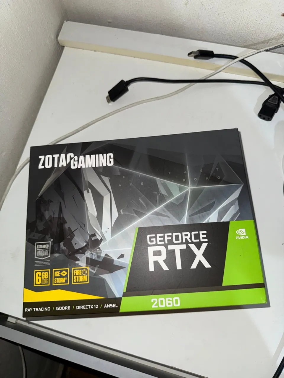 Placa de Vídeo Zotac GeForce RTX 2060 6GB