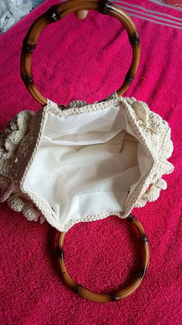 Bolsa de crochê  - Foto 2