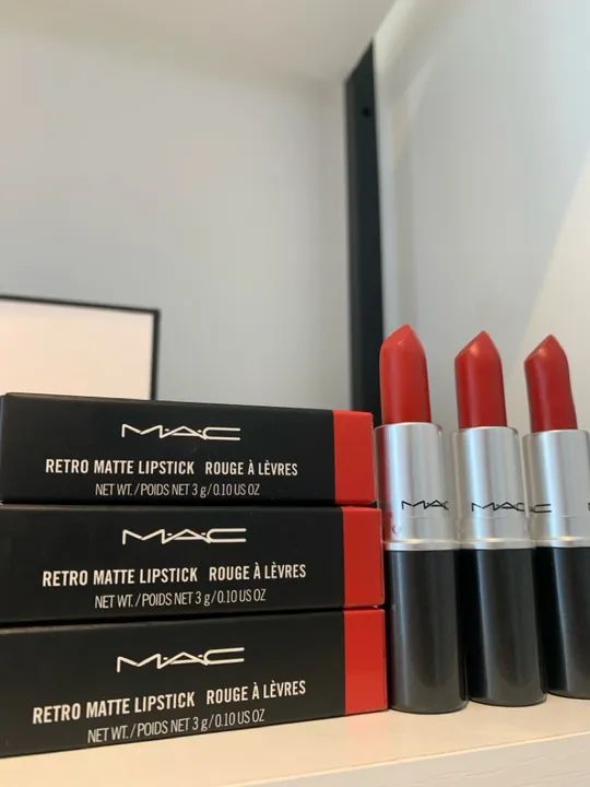 Batom MAC Ruby woo 707  - Foto 3