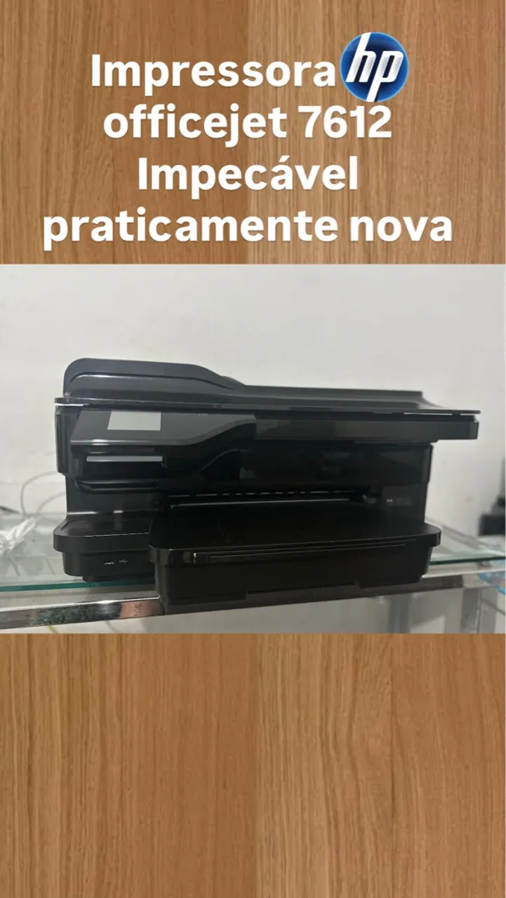 Impressora HP Officejet 7612 Impecável