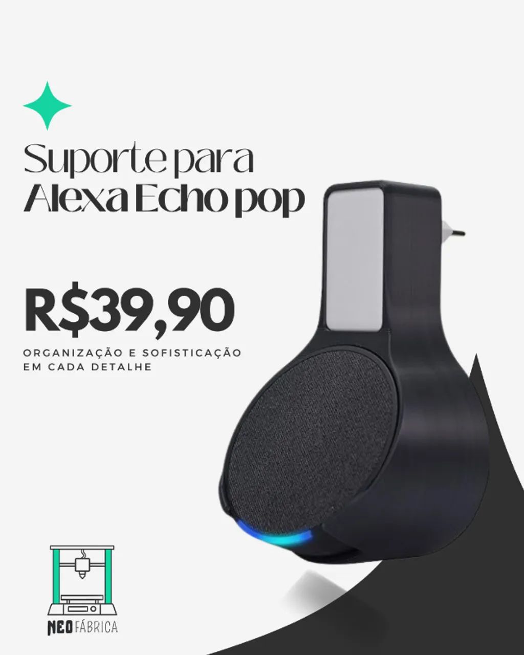 Suporte para Alexa Echo Pop