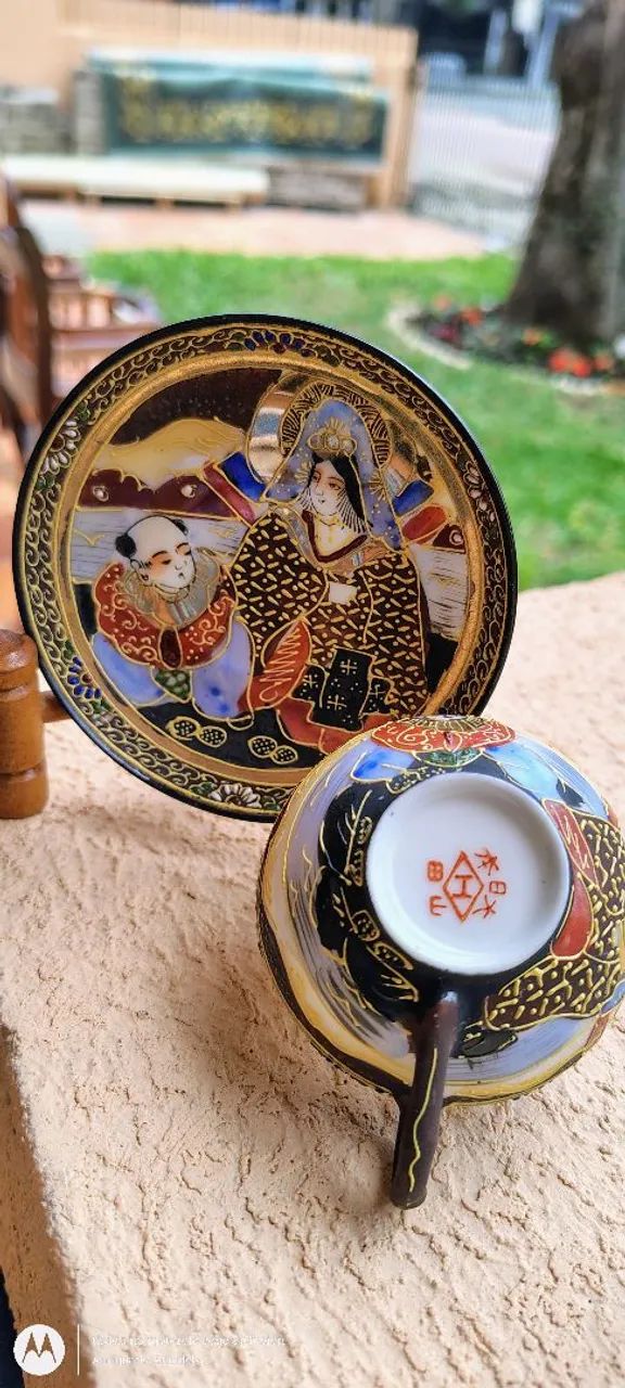 Jogo de chá Porcelana Satsuma - Foto 2
