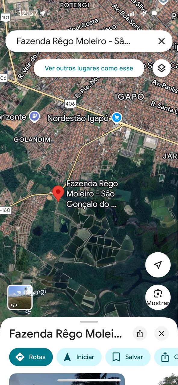 Área com 32 hectares entre Natal e São Gonçalo do Amarante  - Foto 2
