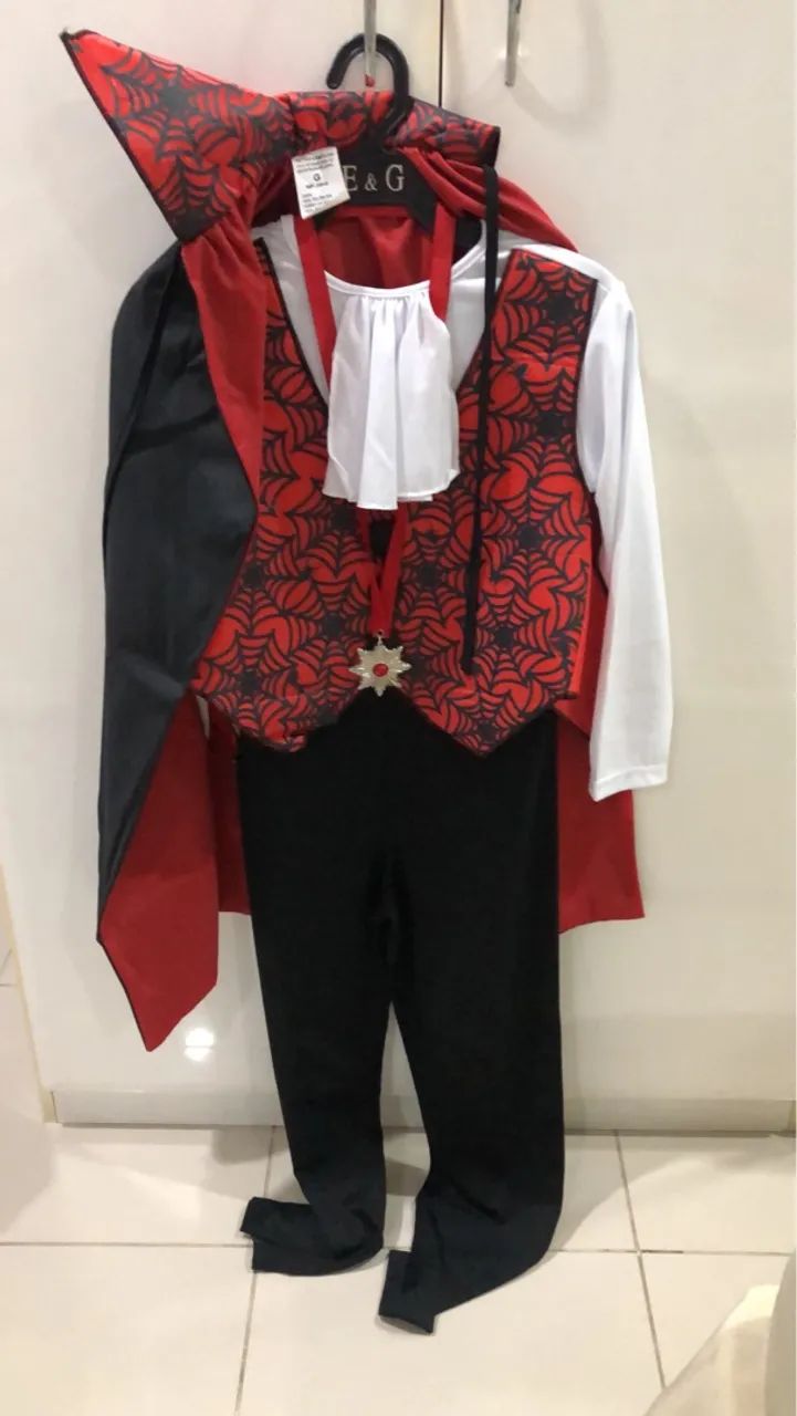 Fantasia de luxo Drácula - Foto 2