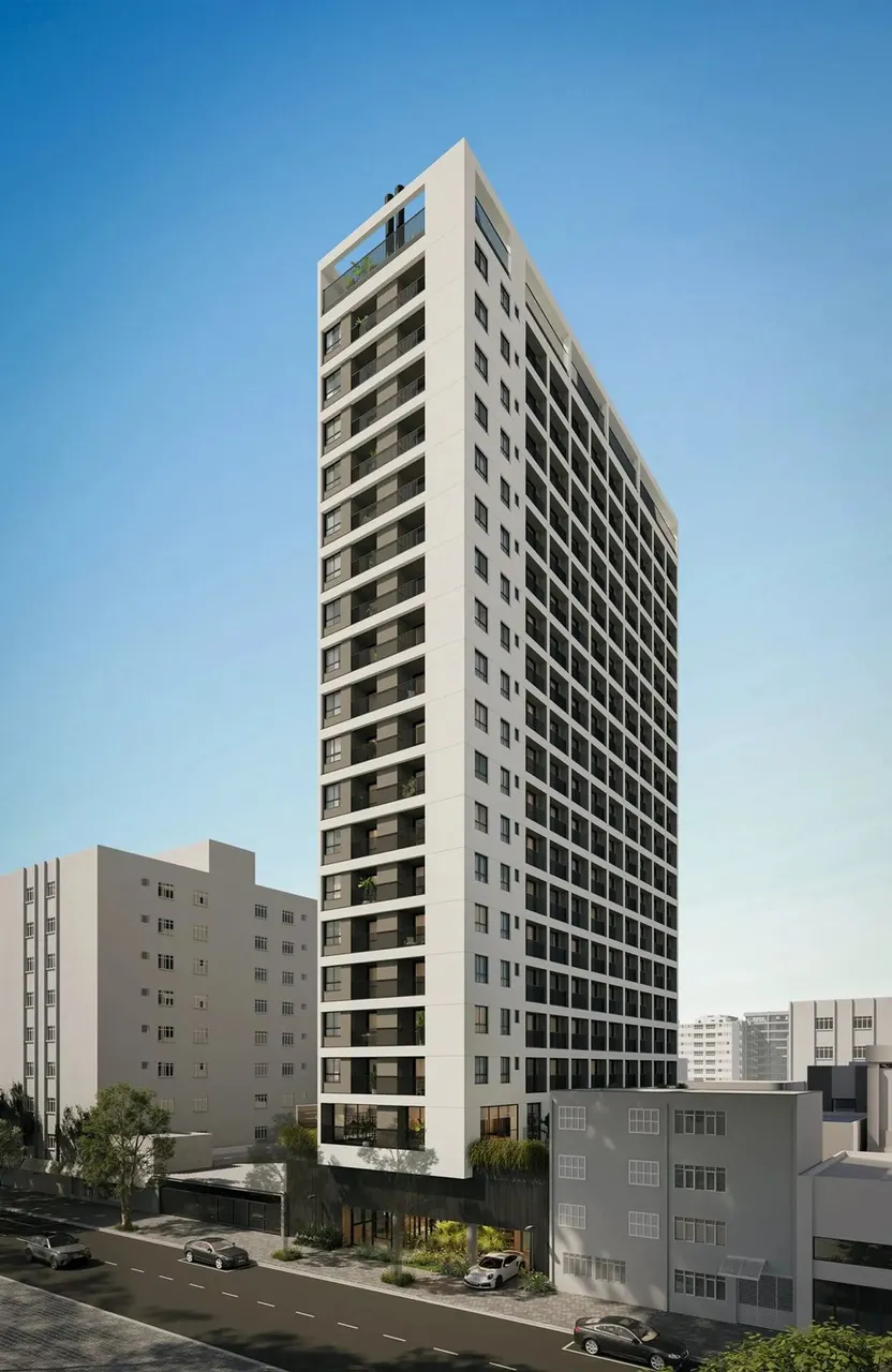 Studio à venda em Curitiba, Centro, com 1 quarto, 18,85m²