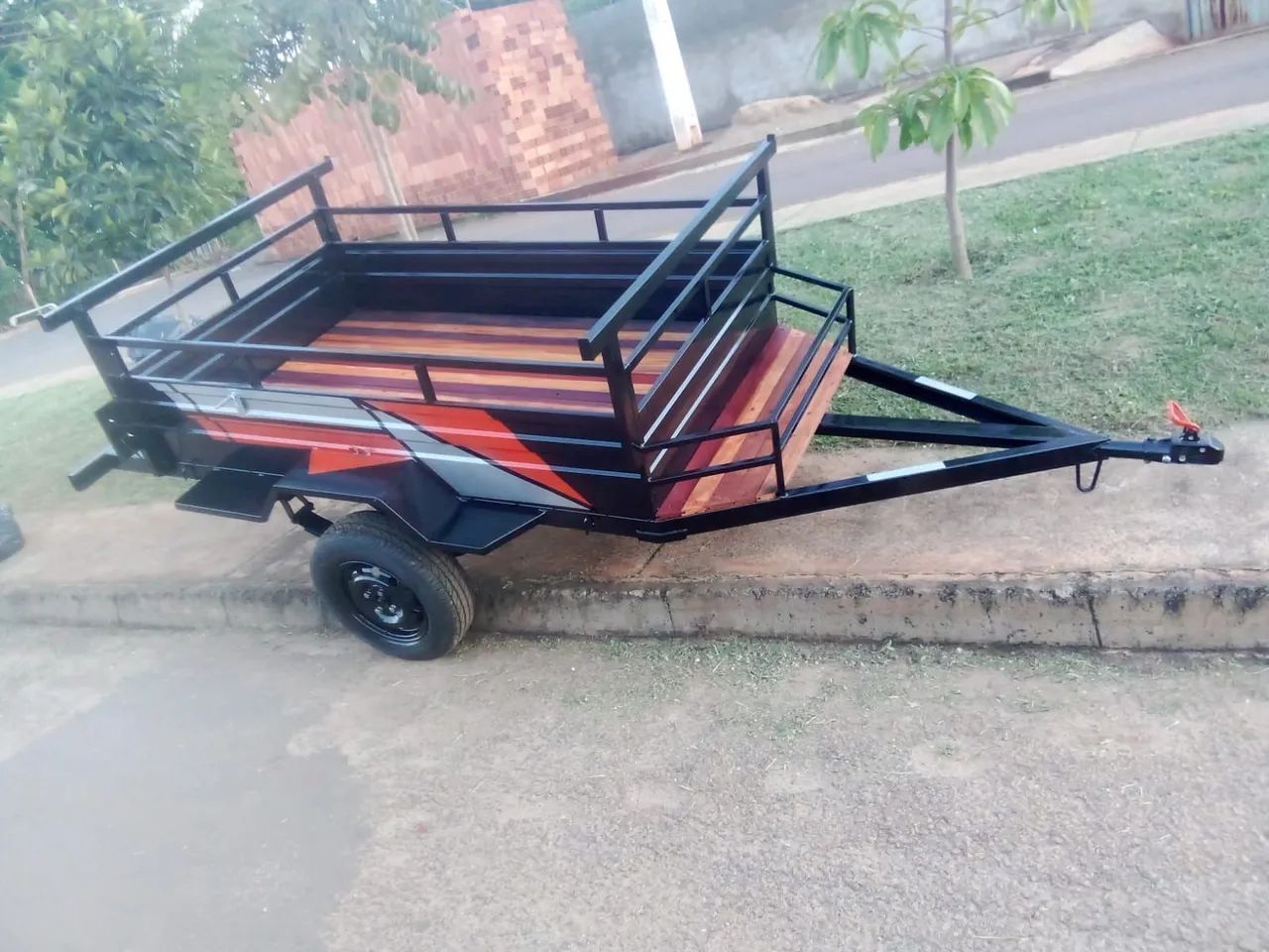 Carreta reboque nova