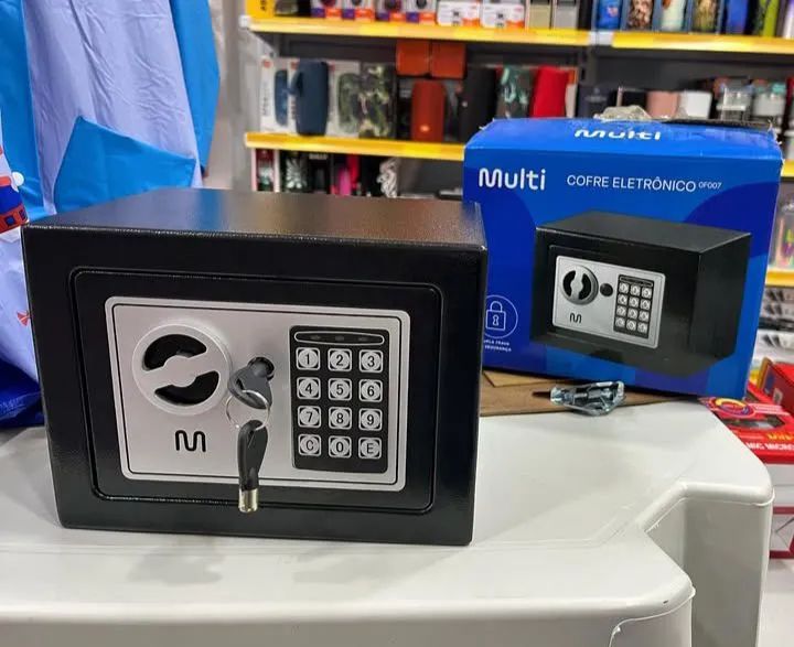 Cofre Eletrônico Multi 23 cm - Segurança e praticidade para seus bens