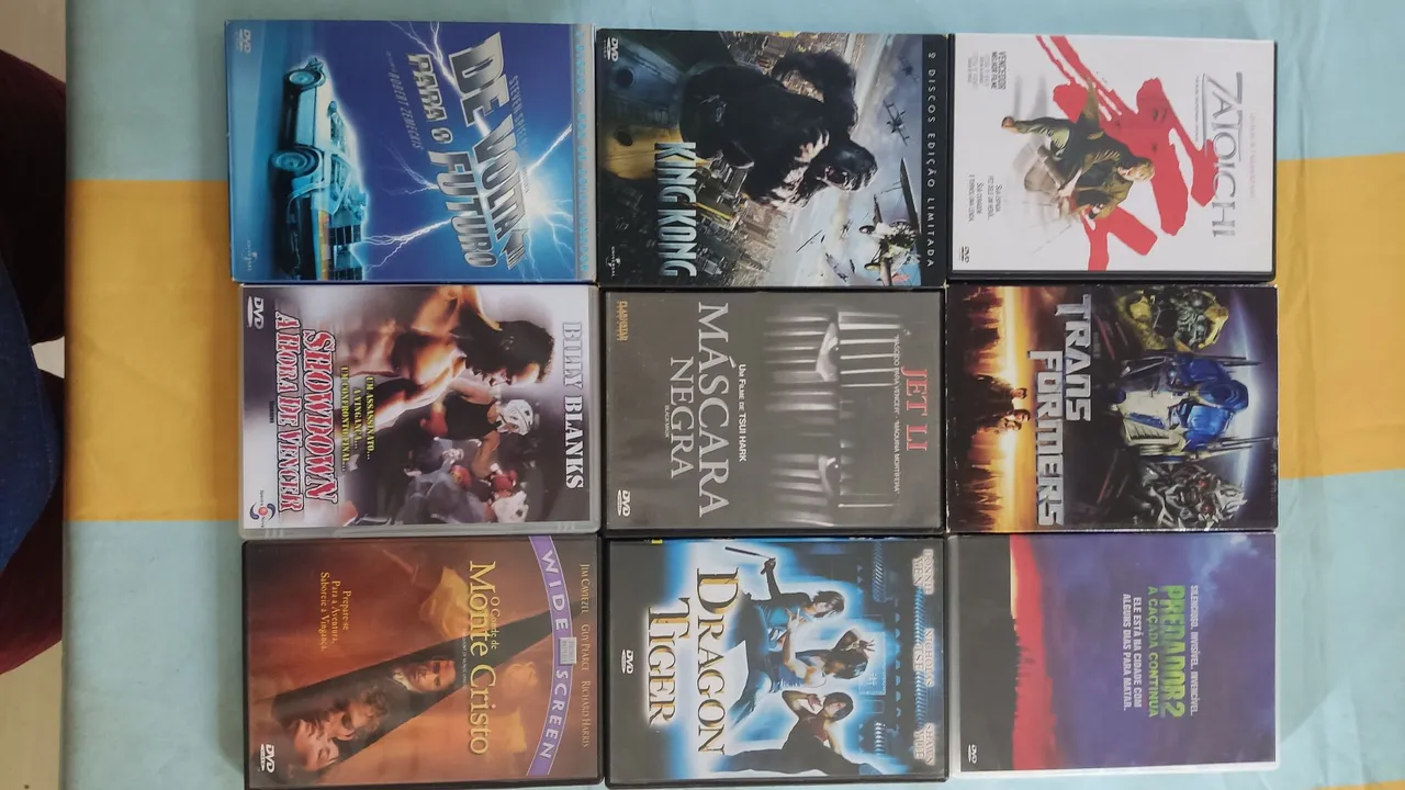 Coleção de Filmes em DVD - Diversos Gêneros