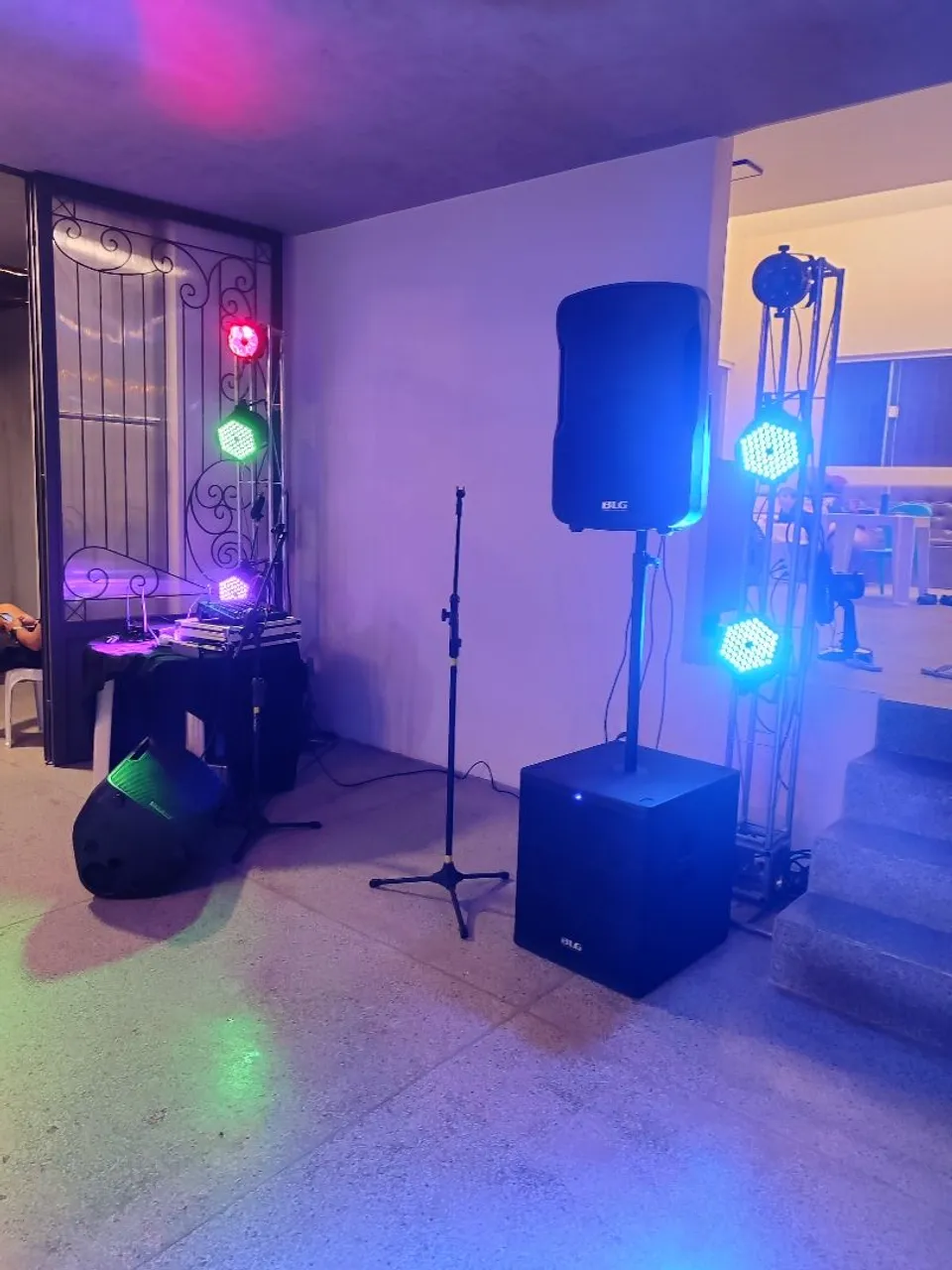 ALUGUEL de Som e Luz para Festas e Eventos - BLG