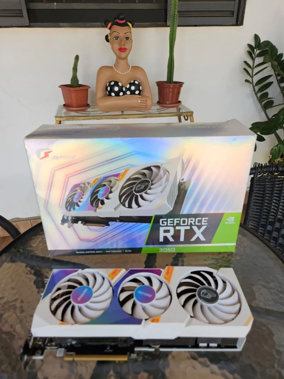 Placa de vídeo nvidia colorful igame series geforce rtx 30 series rtx 3050 8gb