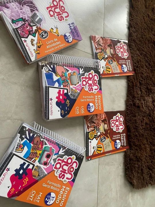 Livros Didáticos Conquistas - Ensino Médio - 1ª Série - Foto 2