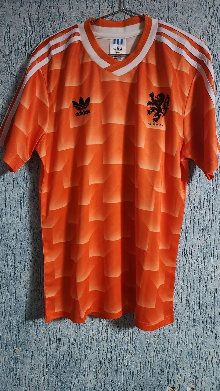 Camisa Retrô Camiseta Holanda Adidas Camisa Holanda Adidas Laranja - Main Image