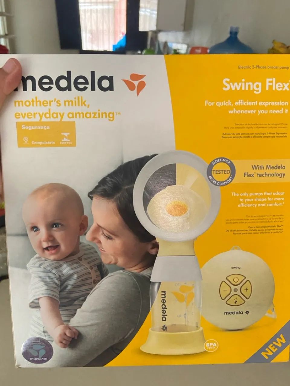 Bomba de Leite Medela Swing Flex - Nova