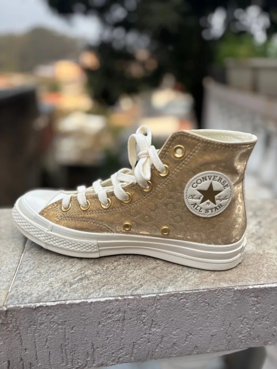 Converse All Star Chuck 70 Dourado - Foto 6
