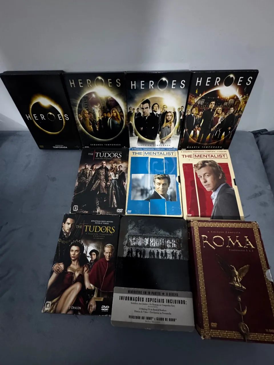 DVD box series originais