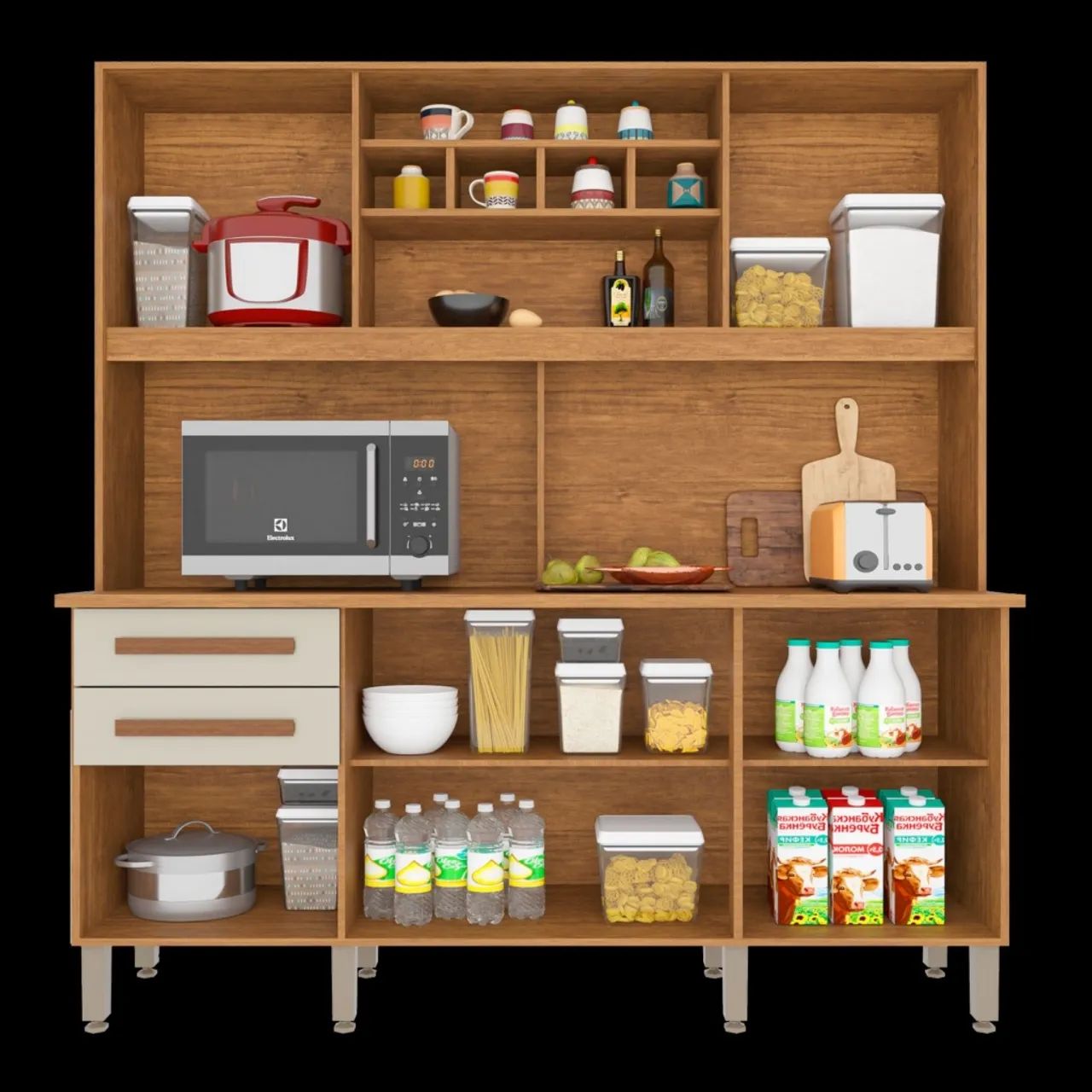 Armário de Cozinha Completo com Design Moderno - Foto 2