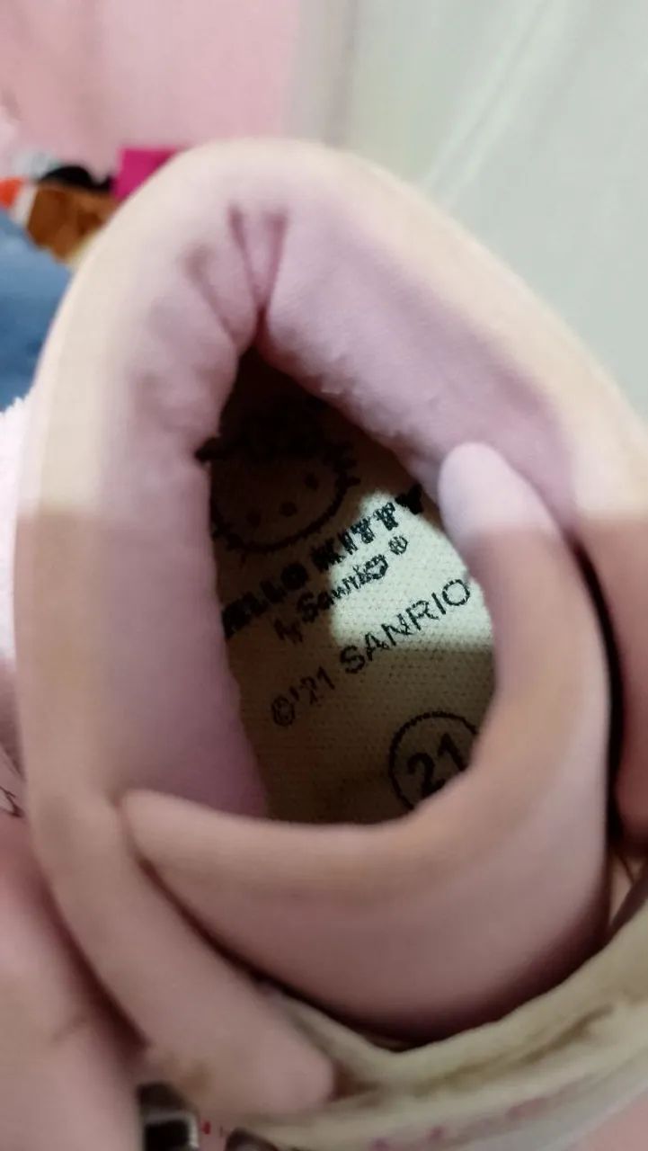 Tênis hello Kitty n 21/22 - Foto 5