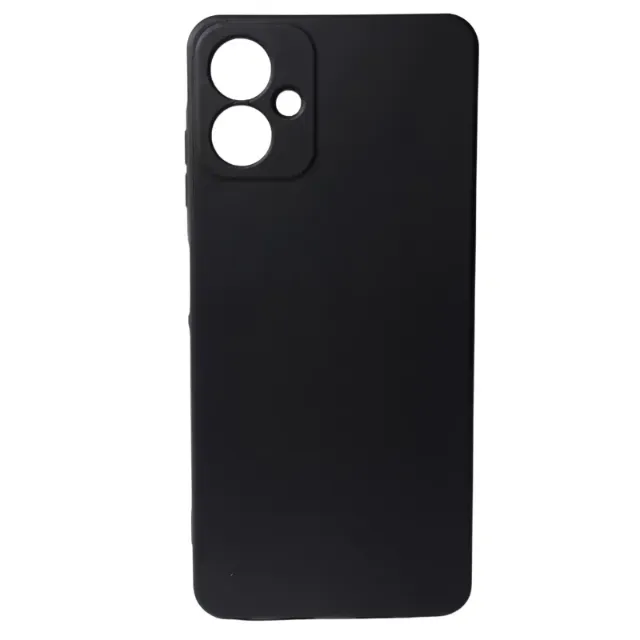 Capa Galaxy A06 Capinha Aveludada Preto Para Samsung
